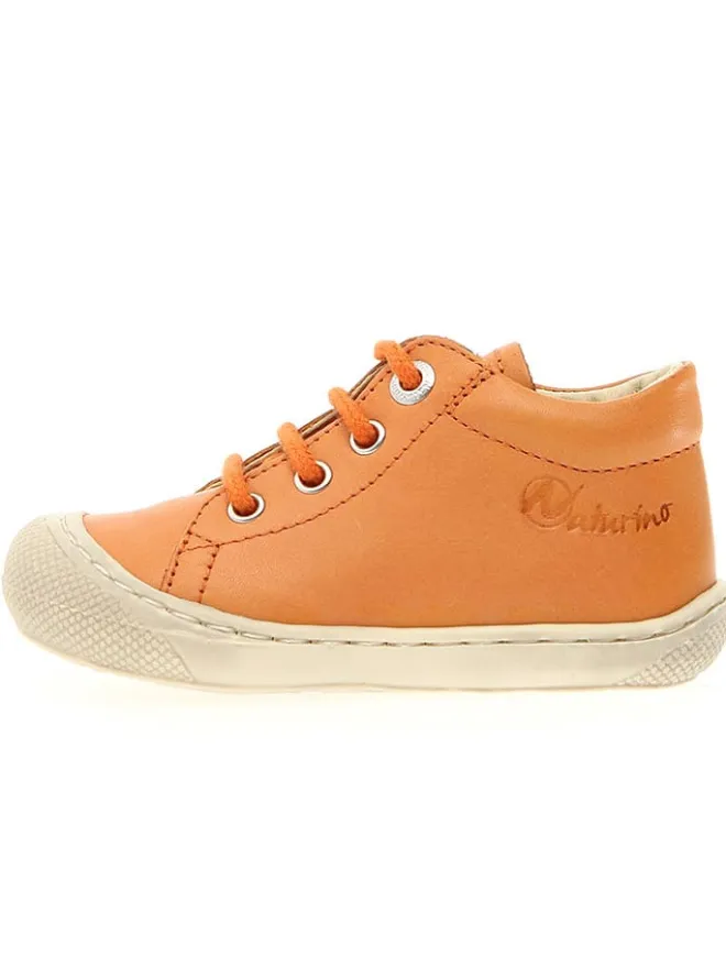 Naturino Lauflernschuhe^Leder-Lauflernschuhe "Cocoon" in Orange