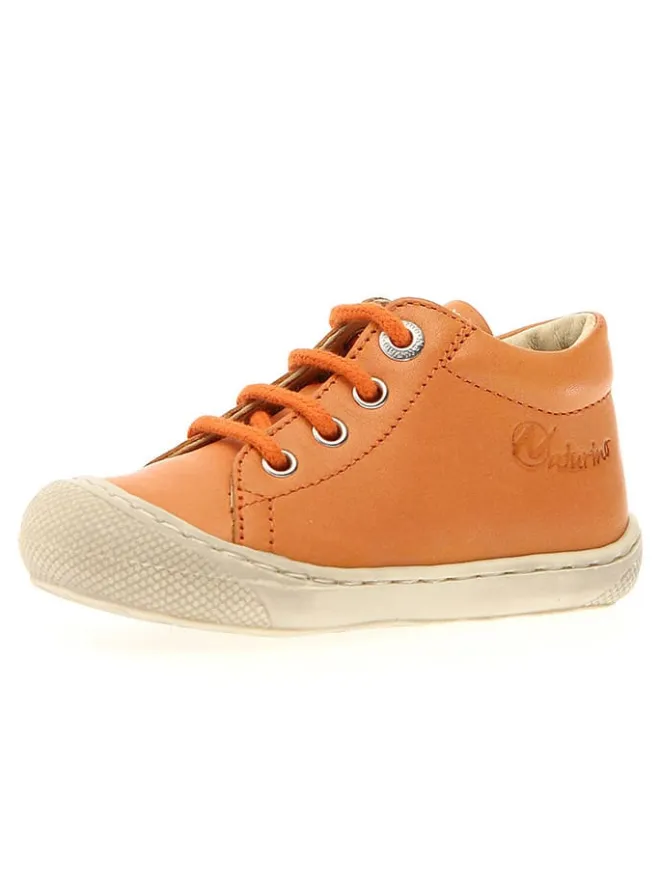 Naturino Lauflernschuhe^Leder-Lauflernschuhe "Cocoon" in Orange