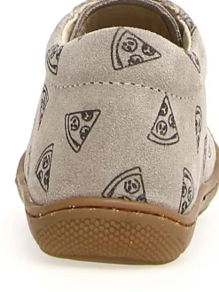 Leder-Lauflernschuhe "Cocoon" in Taupe>Naturino Best