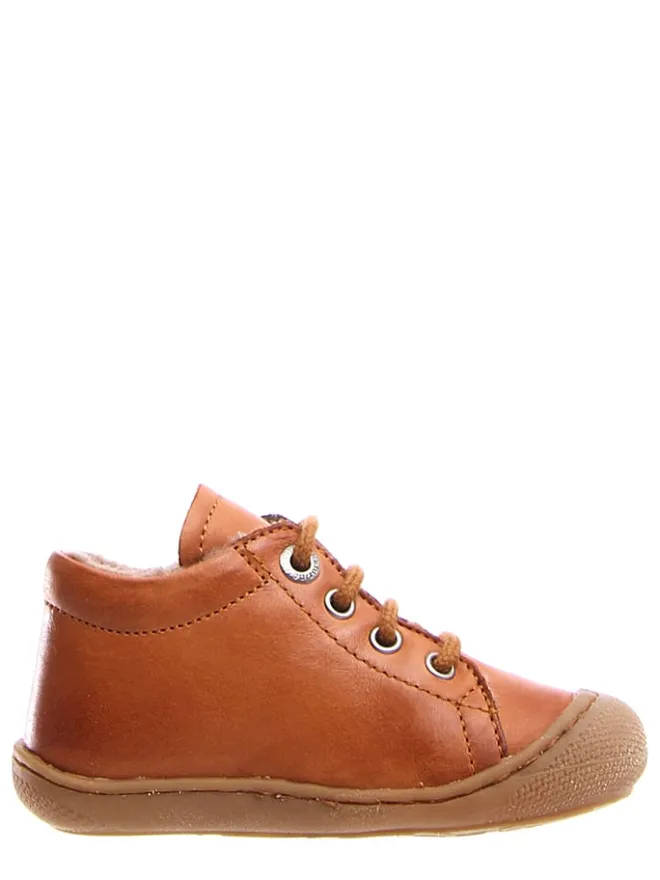 Naturino Lauflernschuhe^Leder-Lauflernschuhe "Cocoon" in Hellbraun