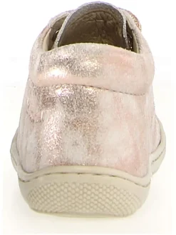 Naturino Lauflernschuhe^Leder-Lauflernschuhe "Cocoon" in Gold/ Rosa