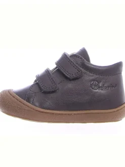Leder-Lauflernschuhe "Cocoon" in Anthrazit>Naturino