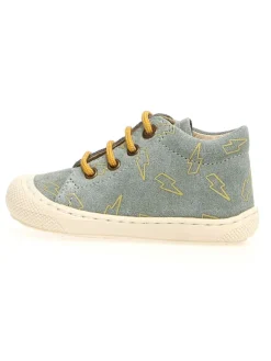 Naturino Lauflernschuhe^Leder-Lauflernschuhe "Cocoon" in Grau