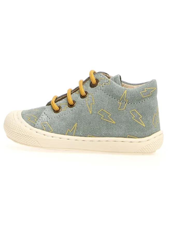 Naturino Lauflernschuhe^Leder-Lauflernschuhe "Cocoon" in Grau