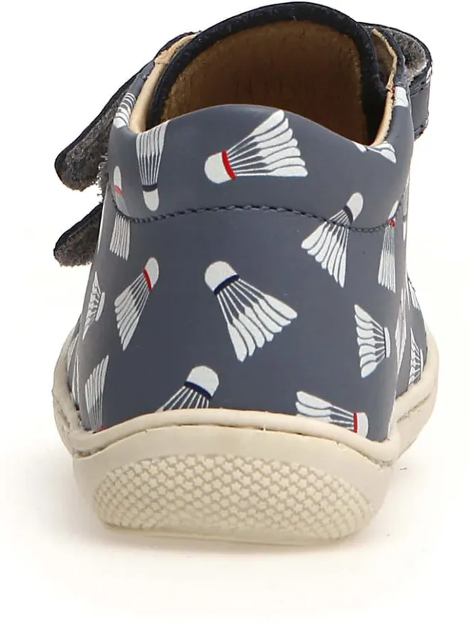 Naturino Lauflernschuhe^Leder-Lauflernschuhe "Cocoon" in Grau