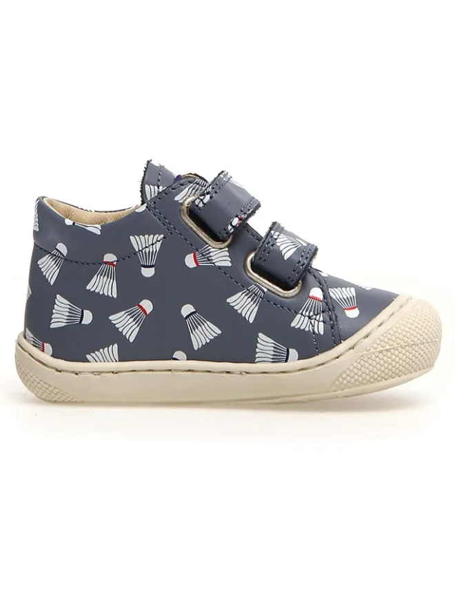 Naturino Lauflernschuhe^Leder-Lauflernschuhe "Cocoon" in Grau
