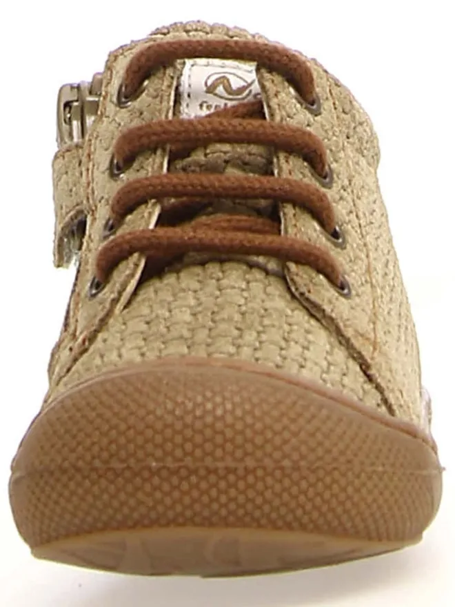 Leder-Lauflernschuhe "Cocoon" in Hellbraun>Naturino Sale