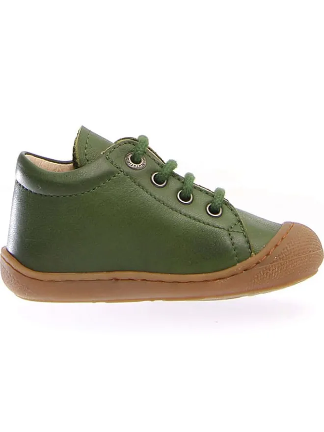 Leder-Lauflernschuhe "Cocoon" in Grün>Naturino Sale
