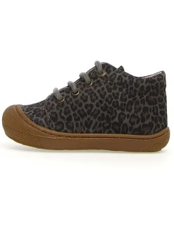 Naturino Lauflernschuhe^Leder-Lauflernschuhe "Cocoon" in Anthrazit