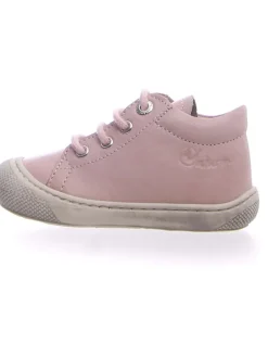 Leder-Lauflernschuhe "Cocoon" in Rosa>Naturino New