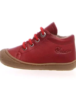 Leder-Lauflernschuhe "Cocoon" in Rot>Naturino Clearance