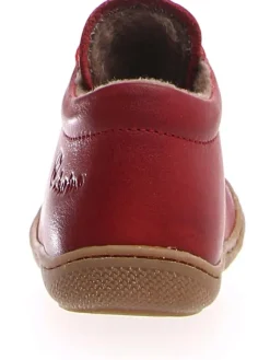 Leder-Lauflernschuhe "Cocoon" in Rot>Naturino Clearance