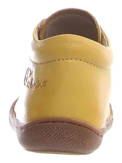 Leder-Lauflernschuhe "Cocoon" in Gelb>Naturino New