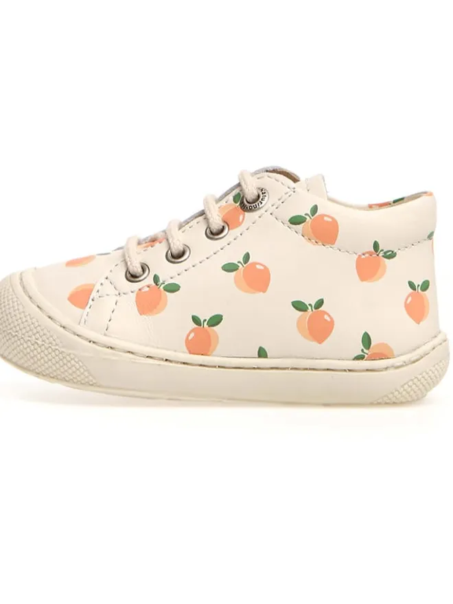 Leder-Lauflernschuhe "Cocoon" in Creme>Naturino Discount
