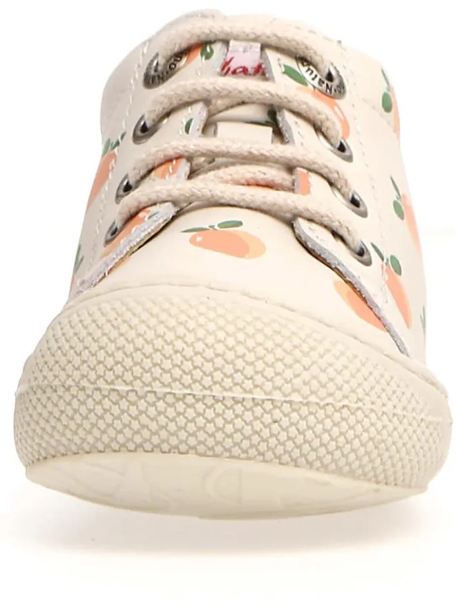Leder-Lauflernschuhe "Cocoon" in Creme>Naturino Discount