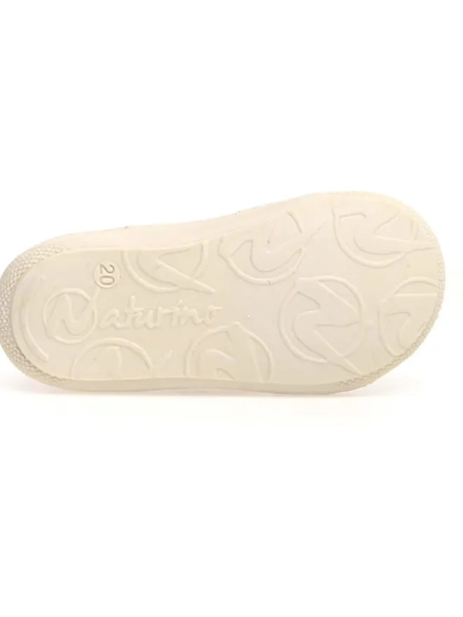 Leder-Lauflernschuhe "Cocoon" in Creme>Naturino Discount