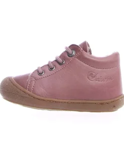 Leder-Lauflernschuhe "Cocoon" in Rosa>Naturino Discount