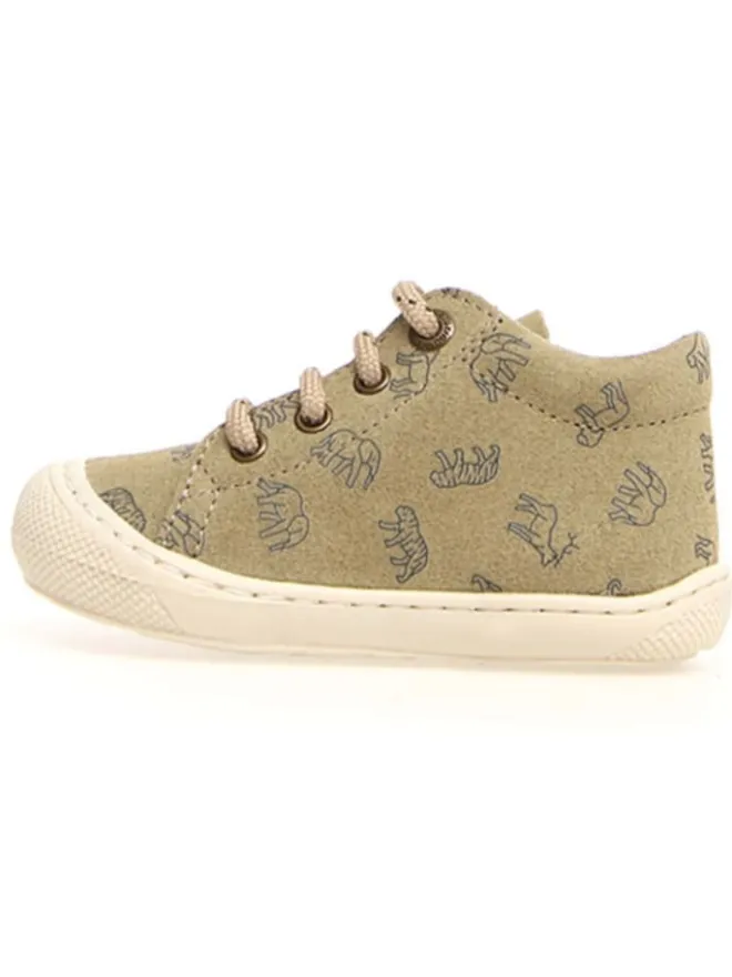 Naturino Lauflernschuhe^Leder-Lauflernschuhe "Cocoon" in Khaki