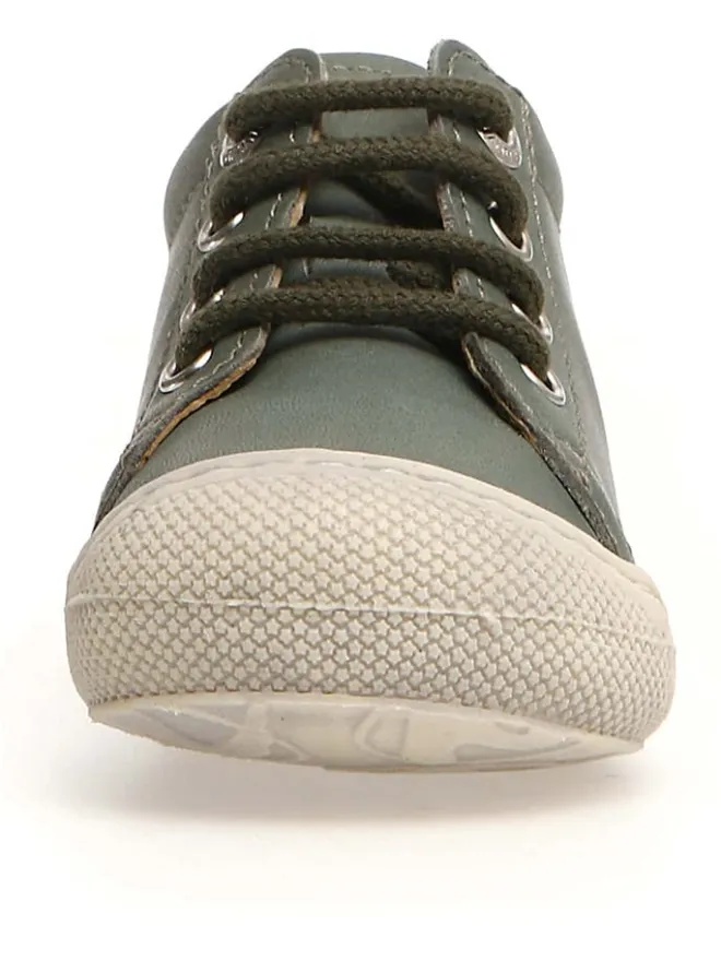 Naturino Lauflernschuhe^Leder-Lauflernschuhe "Cocoon" in Dunkelgrün