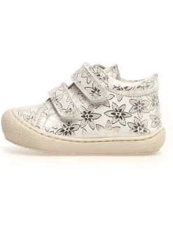 Naturino Lauflernschuhe^Leder-Lauflernschuhe "Cocoon" in Silber