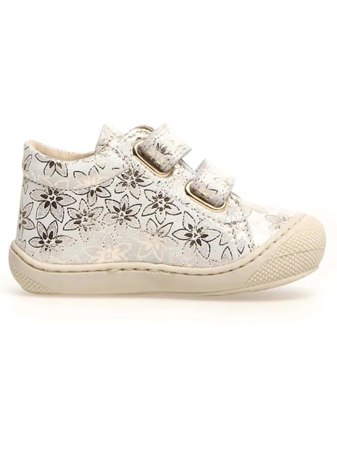 Naturino Lauflernschuhe^Leder-Lauflernschuhe "Cocoon" in Silber