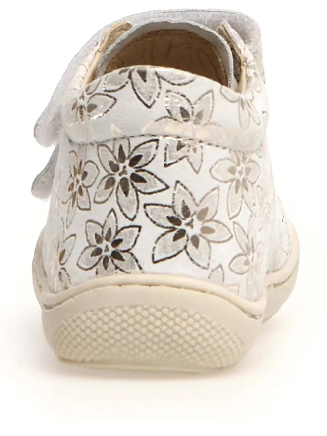 Naturino Lauflernschuhe^Leder-Lauflernschuhe "Cocoon" in Silber