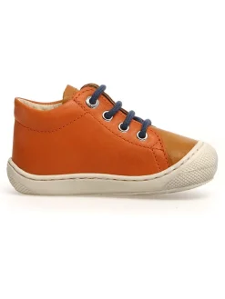 Leder-Lauflernschuhe "Cocoon" in Orange>Naturino Clearance