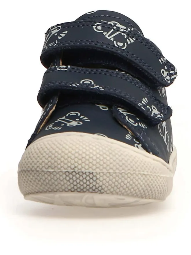 Naturino Lauflernschuhe^Leder-Lauflernschuhe "Cocoon" in Dunkelblau