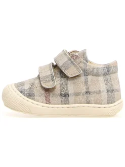 Leder-Lauflernschuhe "Cocoon" in Beige>Naturino