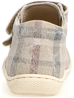 Leder-Lauflernschuhe "Cocoon" in Beige>Naturino