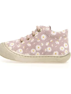 Leder-Lauflernschuhe "Cocoon" in Rosa>Naturino Best