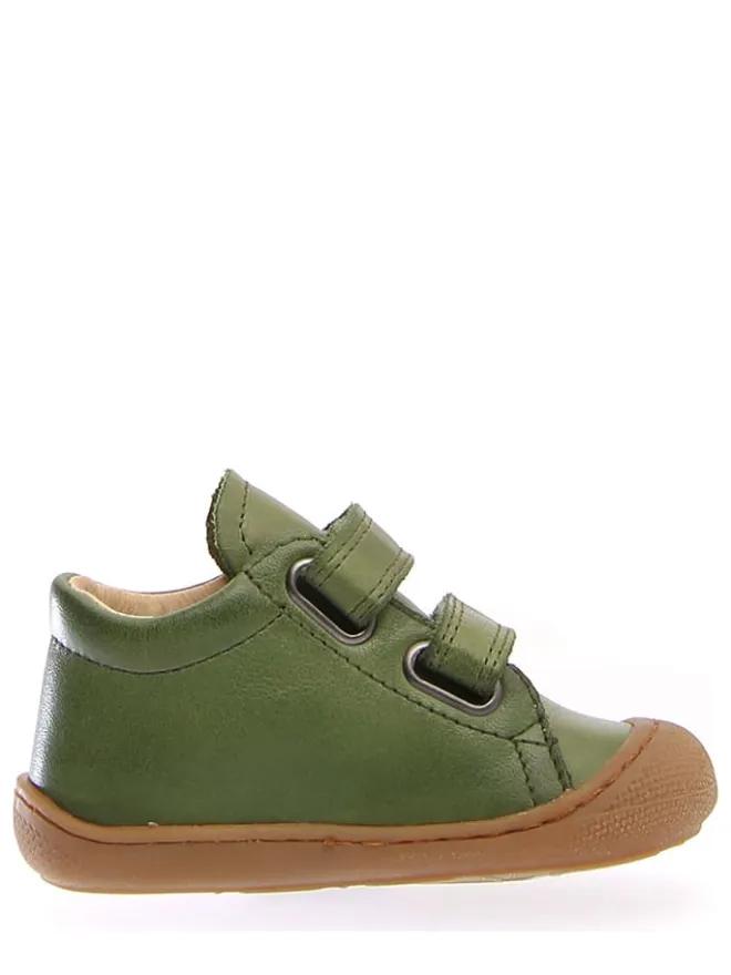 Naturino Lauflernschuhe^Leder-Lauflernschuhe "Cocoon" in Grün