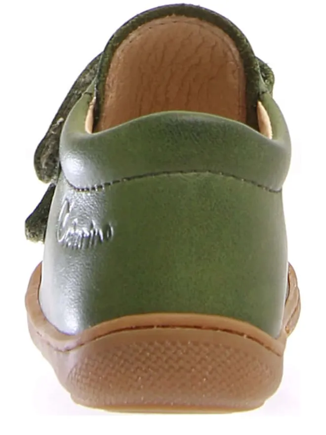 Naturino Lauflernschuhe^Leder-Lauflernschuhe "Cocoon" in Grün