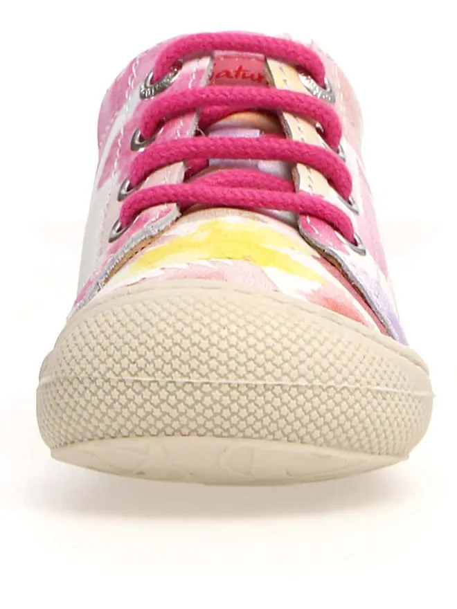 Leder-Lauflernschuhe "Cocoon" in Rosa/ Pink>Naturino New