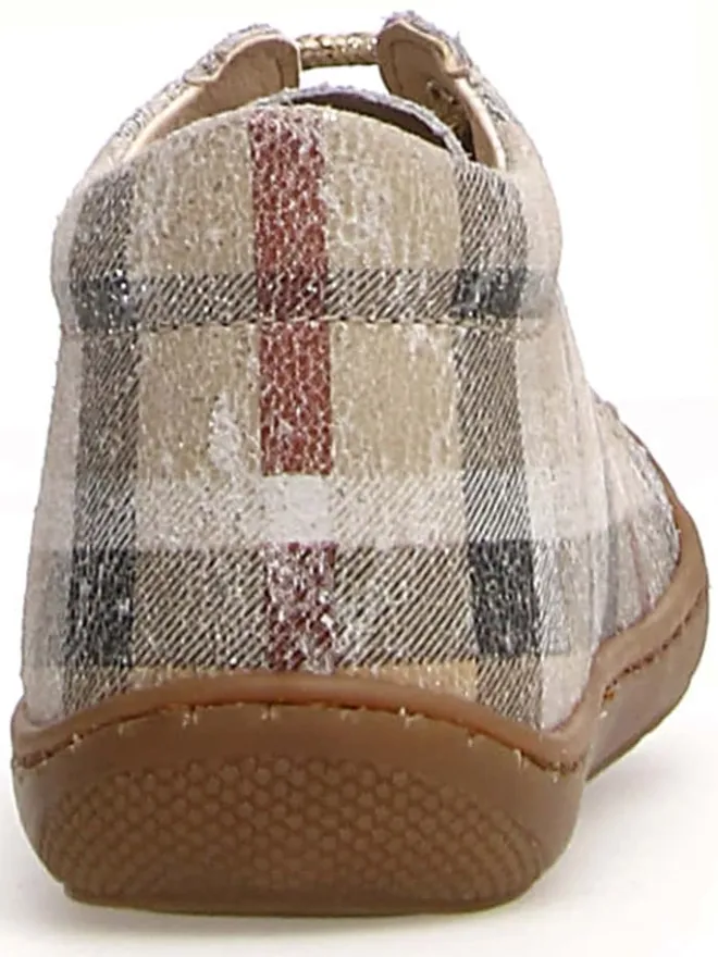 Leder-Lauflernschuhe "Cocoon" in Beige>Naturino Discount