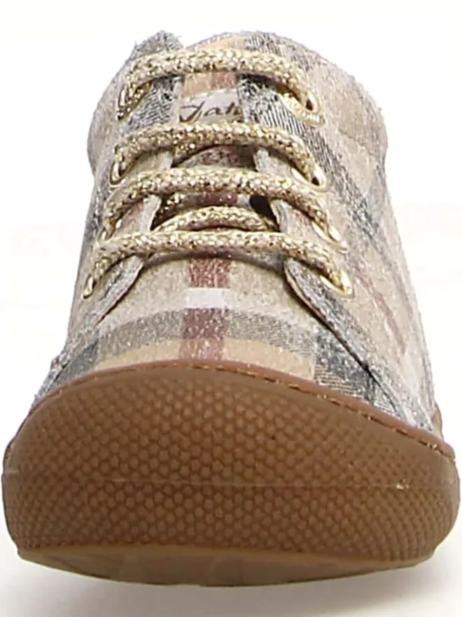 Leder-Lauflernschuhe "Cocoon" in Beige>Naturino Discount