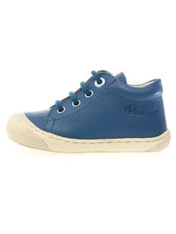Leder-Lauflernschuhe "Cocoon" in Blau>Naturino Discount