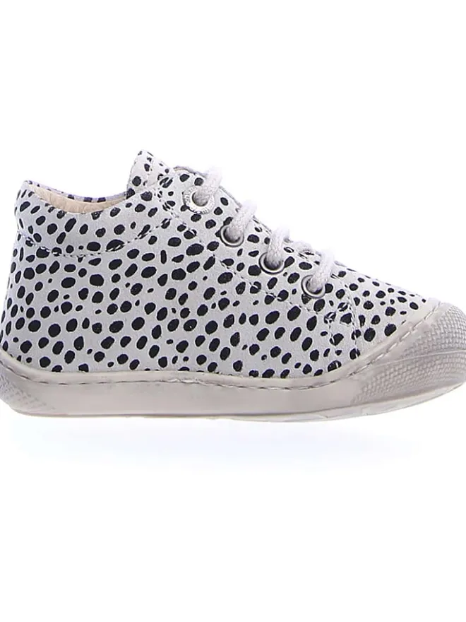 Naturino Lauflernschuhe^Leder-Lauflernschuhe "Cocoon" in Schwarz/ Weiß