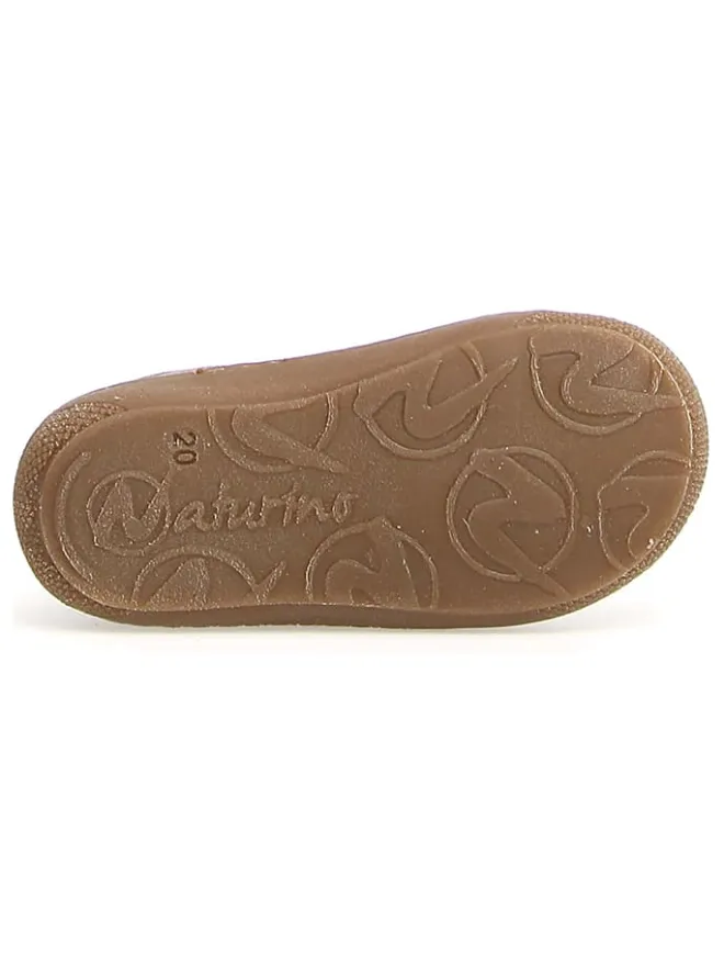 Leder-Lauflernschuhe "Cocoon" in Grün>Naturino