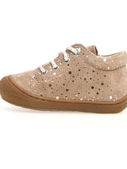 Leder-Lauflernschuhe "Cocoon" in Hellbraun>Naturino