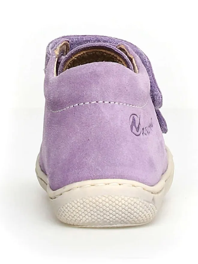 Leder-Lauflernschuhe "Cocoon" in Lila>Naturino New