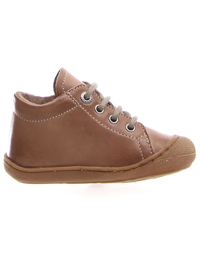 Leder-Lauflernschuhe "Cocoon" in Hellbraun>Naturino Clearance