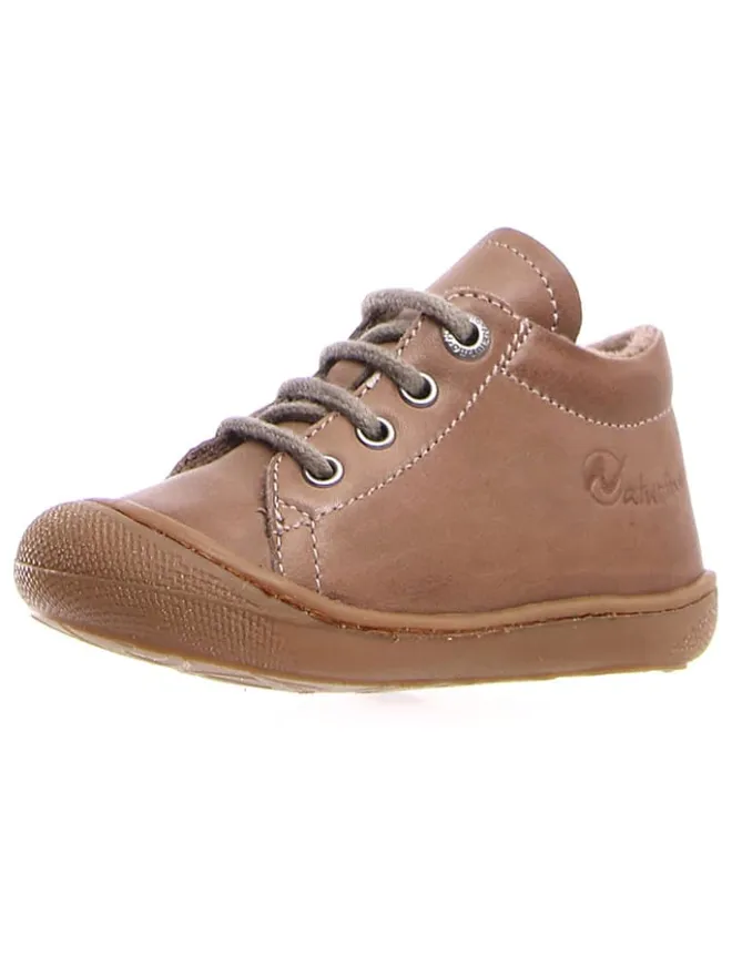 Leder-Lauflernschuhe "Cocoon" in Hellbraun>Naturino Clearance