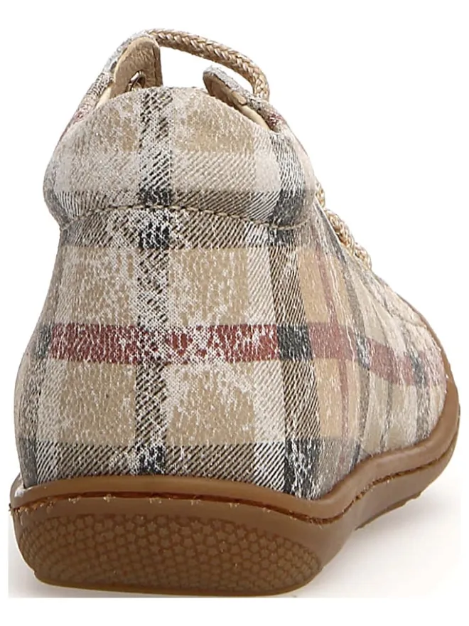 Leder-Lauflernschuhe "Cocoon" in Beige>Naturino Best