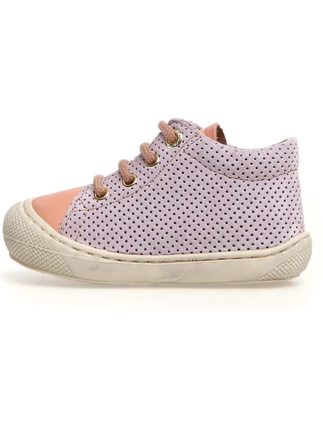 Naturino Lauflernschuhe^Leder-Lauflernschuhe "Cocoon" in Lila