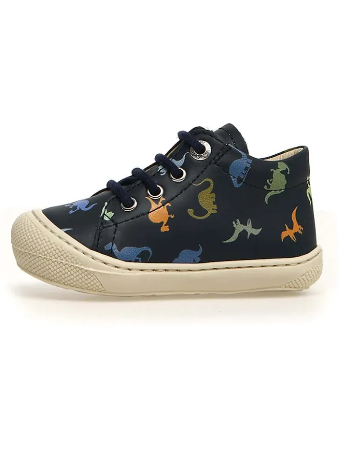 Naturino Lauflernschuhe^Leder-Lauflernschuhe "Cocoon" in Dunkelblau