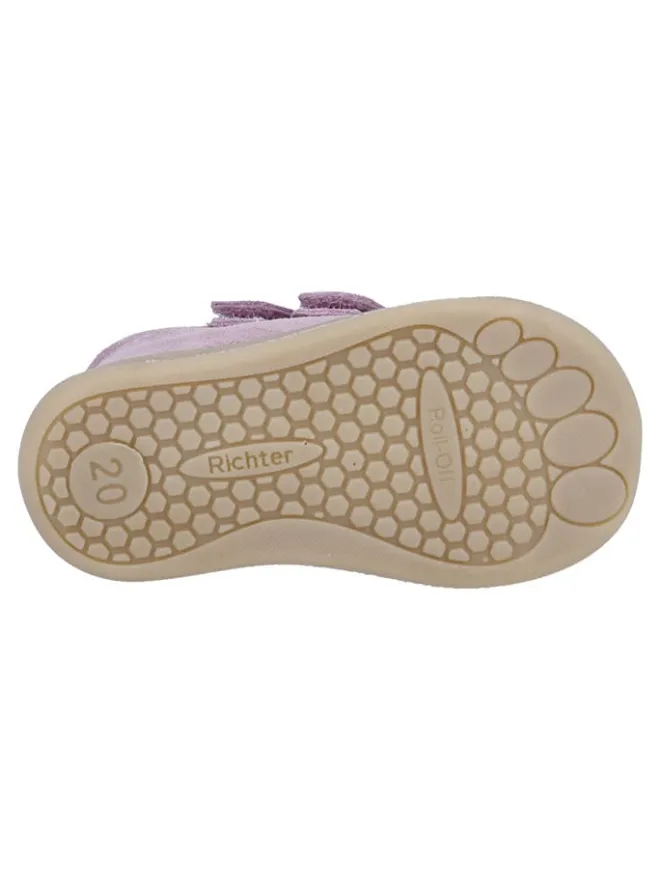 Richter Shoes Lauflernschuhe^Leder-Lauflernschuhe "Dash" in Pink