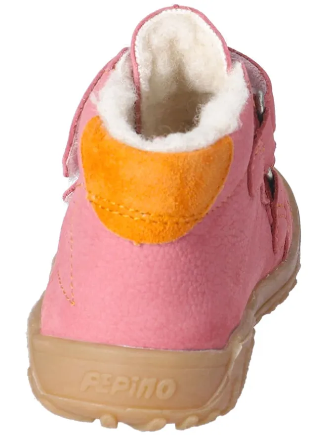 Leder-Lauflernschuhe "Donny" in Rosa>PEPINO