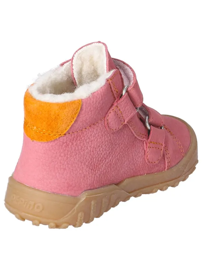 Leder-Lauflernschuhe "Donny" in Rosa>PEPINO