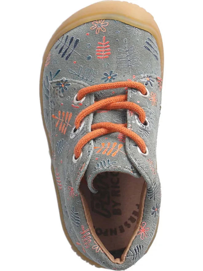 PEPINO Lauflernschuhe^Leder-Lauflernschuhe "Dots" in Grau
